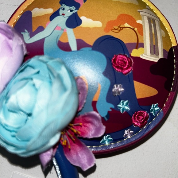 Colorful Disney Fantasia 85th Anniversary Headband with Floral Accents - Picture 3 of 7